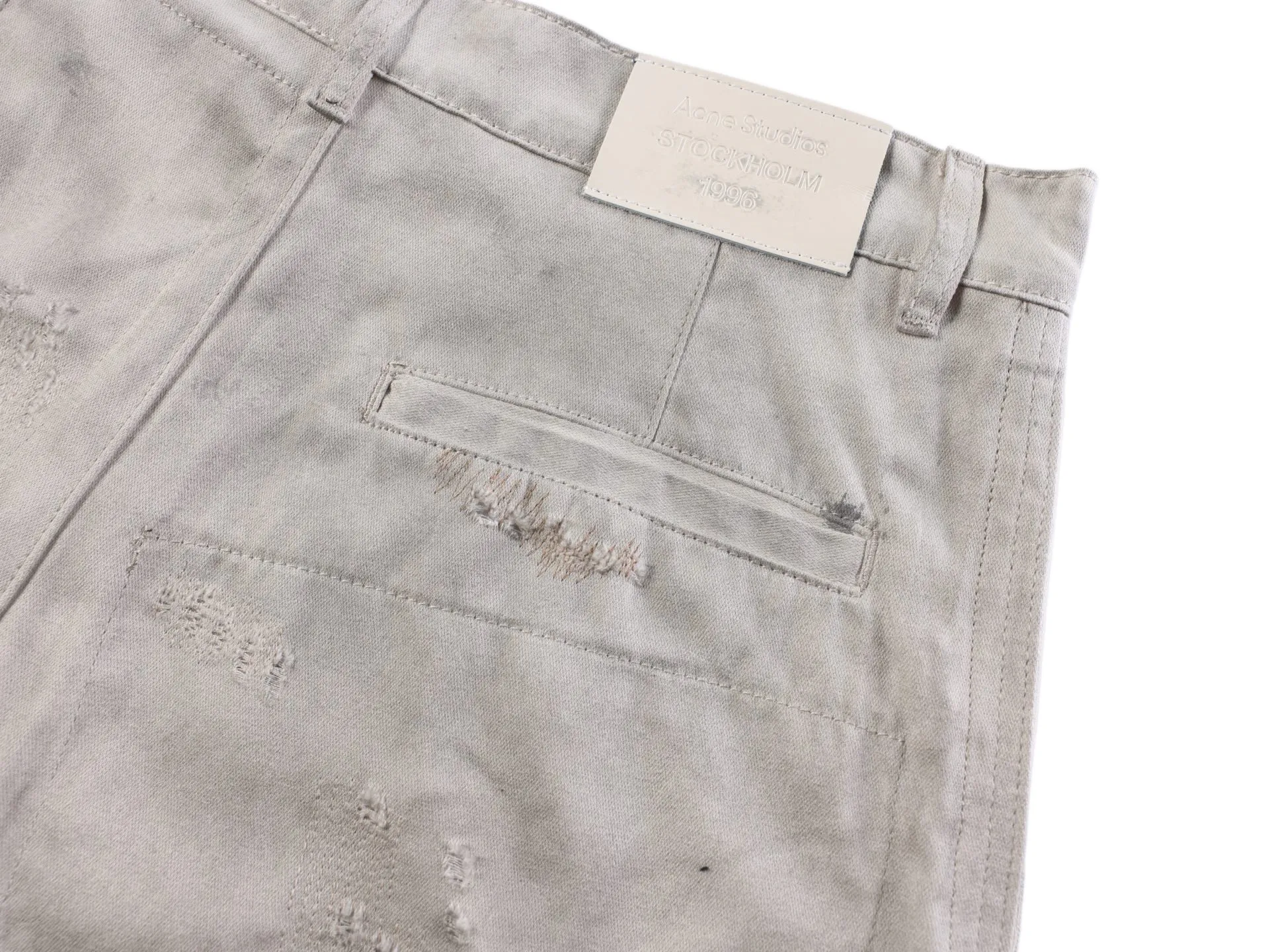 Acne 26SS Series （Gray） 100% （Slub Denim ）， ， Wear-Resistant， ， 、 。 + ， + ， ， 、 、 、 “ ”， Retro 、 ； ， 。 + ， 、 、 、 ， 。 、 ， ， Retro ， ， 、 ， 。 ， ， ， ， ， 。 Size:44-46-48-50